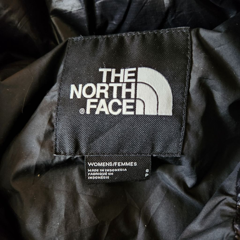 Women's The North Face Black Puffer Jacket S - Picture 4 of 5